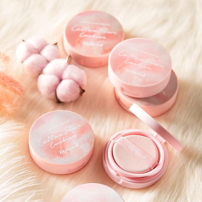 Cotton Blur Cushion SPF50+PA+++ - Skin Cover, Long-Lasting, Powdery Finish for a Flawless Look (23 Natural Cotton)