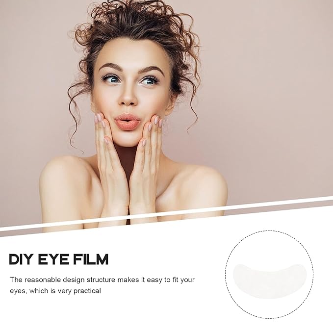 5 Pairs Under Eye Patches - Silicone Reusable Eye Patches Reduce Wrinkles and Fine Lines, Pair With Metal Eye Cream Applicator, Under Eye Mask for Skin Care Effect to Reduce Wrinkles Fine Lines