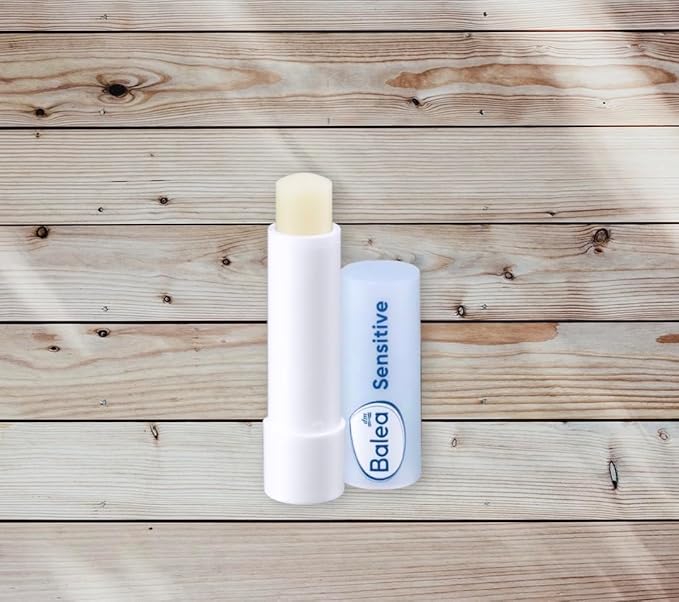 Balea Lip Care Sensitive, Moisturizing Lip Balm with Aloe Vera 9.6 g (pack of 2) - German product