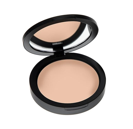 Mineral Dual Powder in Due Date (Medium) | 4-in-1 Pressed Mineral Foundation with SPF 15 for Flawless Glow & Soft Looking Skin | Oil Free, Talc Free, Gluten Free | 0.45 Oz | by Mommy Makeup