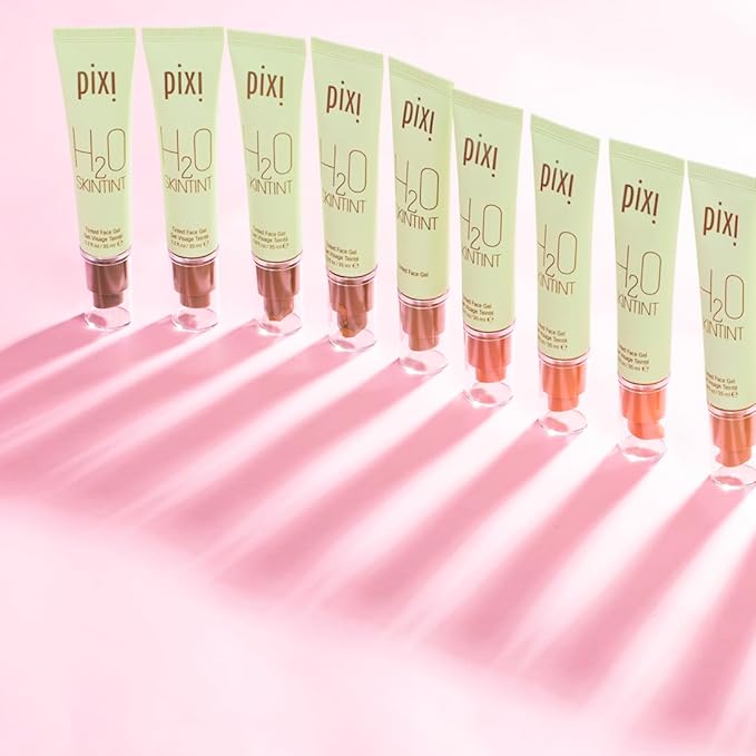 Pixi Beauty H2O SkinTint Tinted Face Gel, 1.2 fl oz / 35 ml, Cream