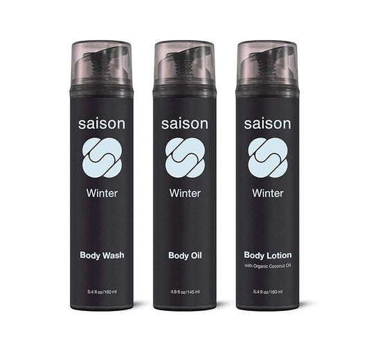 Saison® Winter Body Collection Gift Set | Organic, Natural, Vegan & Cruelty Free Beauty