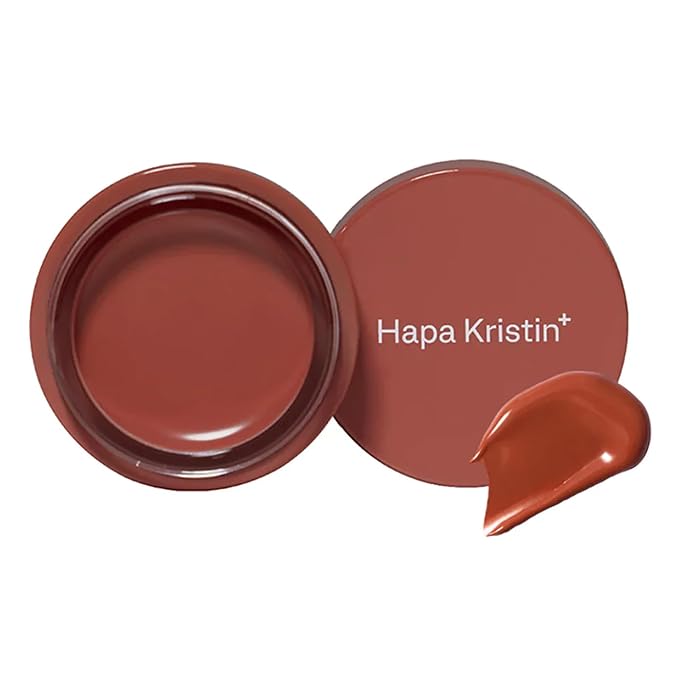Gleam Glow Lip and Blush | a Classic, Vibrant Red that brings a Fresh, Lively Energy | perfectly pairs with Hapa Kristin Colored Contacts, 0.148 Oz (4.2g) (Burnt Orange 202, one)