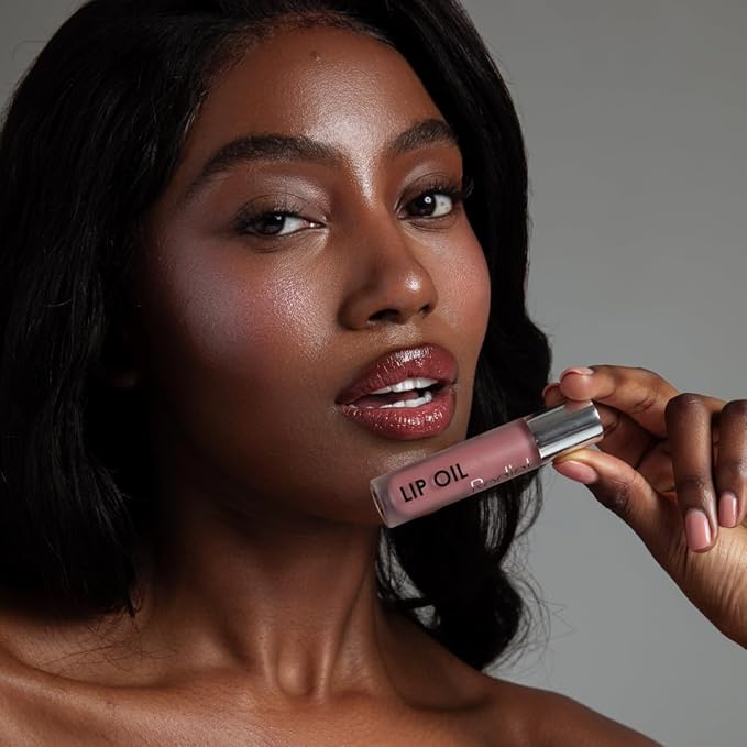 Rodial Plumping Collagen Lip Oil Wild Plum 0.13fl.oz, Vegan Collagen-Infused Lip Oil with Macadamia and Jojoba Oil, Deep Hydration for Fuller-Looking Pout, Ultra-Nourishing Formula for Silky Lips