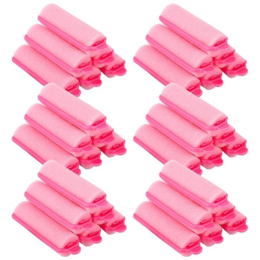 Pengxiaomei 36Pcs Foam Sponge Hair Rollers, 2.4 Inch Hair Curlers to Sleep In, Soft Hair Curlers for Curls Style, Heatless Hair Curler