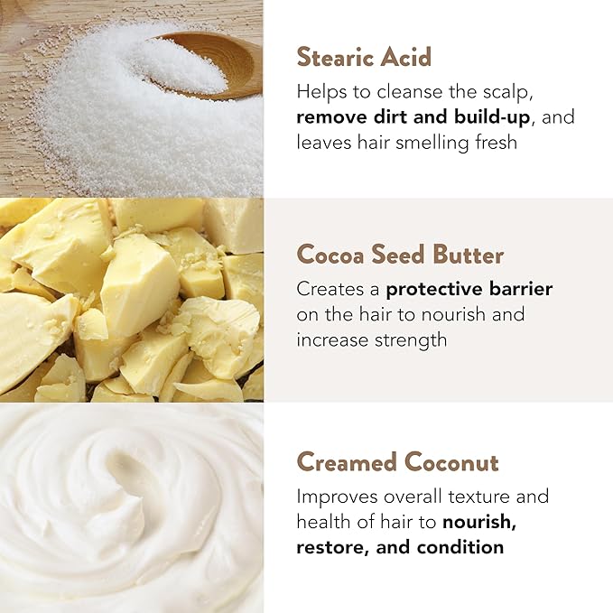 Ethique Frizz Wrangler - Smoothing Solid Shampoo Bar for Dry & Damaged Hair - Vegan, Eco-Friendly, Plastic-Free, Cruelty-Free, 3.88 oz(Pack of 1)