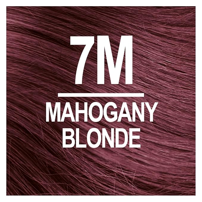 Naturtint 7M Mahogany Blonde Permanent Hair Color (Pack of 6), Ammonia Free, Vegan, Cruelty Free, up to 100% Gray Coverage, Long Lasting Results (Packaging may vary)