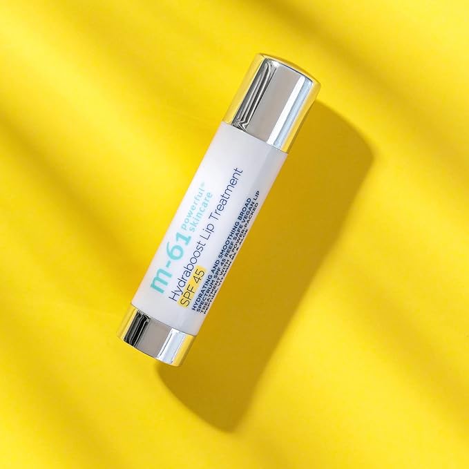 M-61 Hydraboost Lip Treatment SPF 45 - Hydrating and smoothing broad spectrum SPF 45 reef safe vegan lip treatment with a power-packed peptide, vitamin B5 & aloe