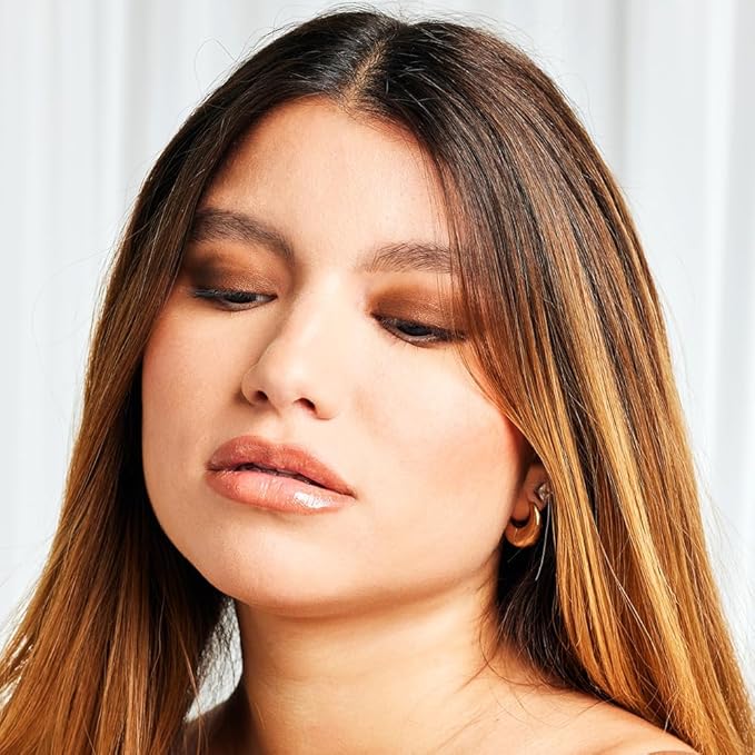 Palladio Waterproof Eyeshadow Stick with Blending Sponge, Long Lasting & Effortless Application, Smudge Free & Crease Proof Formula, Matte & Shimmer Shades, Buildable Eye Shadow (Chocolate Shimmer)