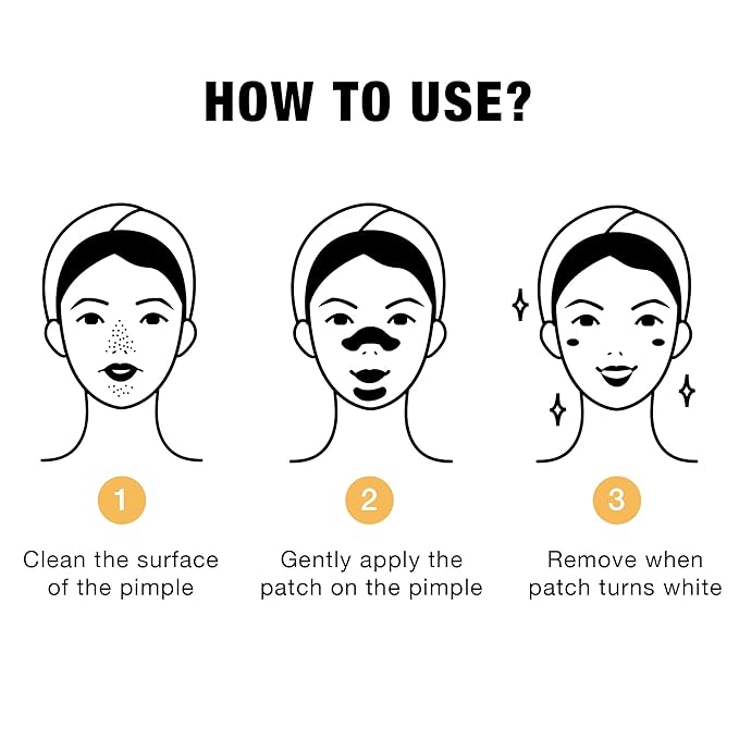 MAGIX PATCH Nose & Chin Pimple Patches Hydrocolloid Acne Patches for T-Zone Care – Absorbs Oil, Zits & Blemishes Overnight – Vegan, Cruelty-Free Skincare (15 Count)