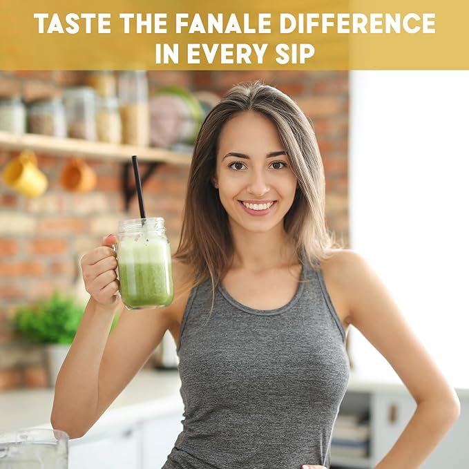 Fanale Premium Avocado Bubble Tea Flavoring Powder | Perfect for Baking, Smoothies, Desserts and Drinks | Instant Flavoring Powder for Boba Milk Tea - 2.2 Pounds (Pack of 20).
