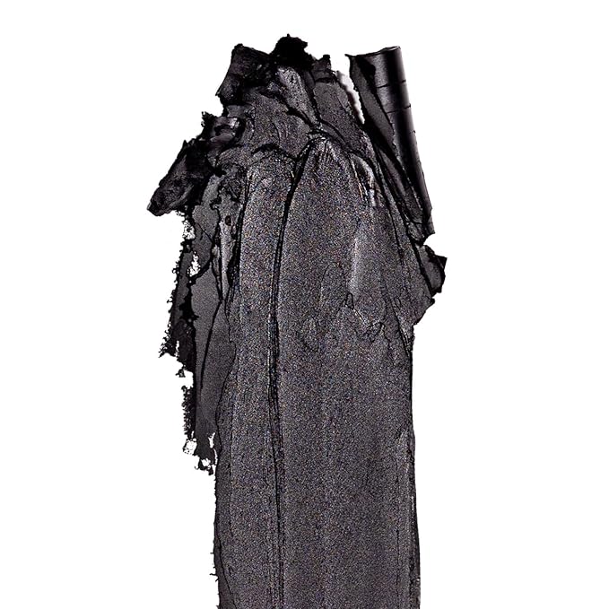 Palladio Waterproof Eyeshadow Stick with Blending Sponge, Long Lasting & Effortless Application, Smudge Free & Crease Proof Formula, Matte & Shimmer Shades, Buildable Eye Shadow (Matte Black)