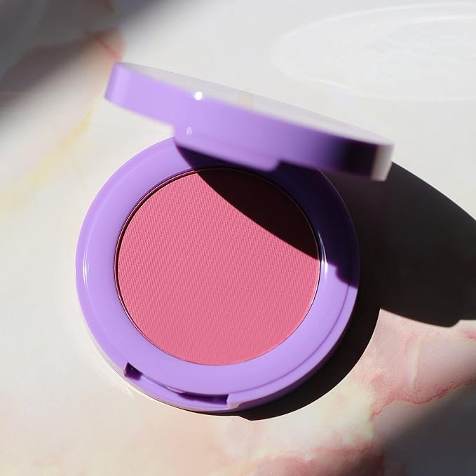 Half Caked In Bloom Powder Blush | vegan & cruelty-free, fragrance-free, highly pigmented, primer-infused | 3.8g (Bunny)