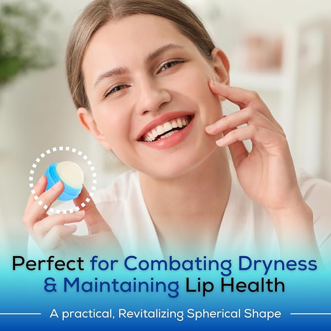 SoftBeso Lip Balm| Blueberry Flavor |Vegan Lip Care|Clean Ingredients | Lip Balm for Beautiful, Soft Lips | Hydrating & Nourishing Lip Care Products | Premium Lip Balm ball