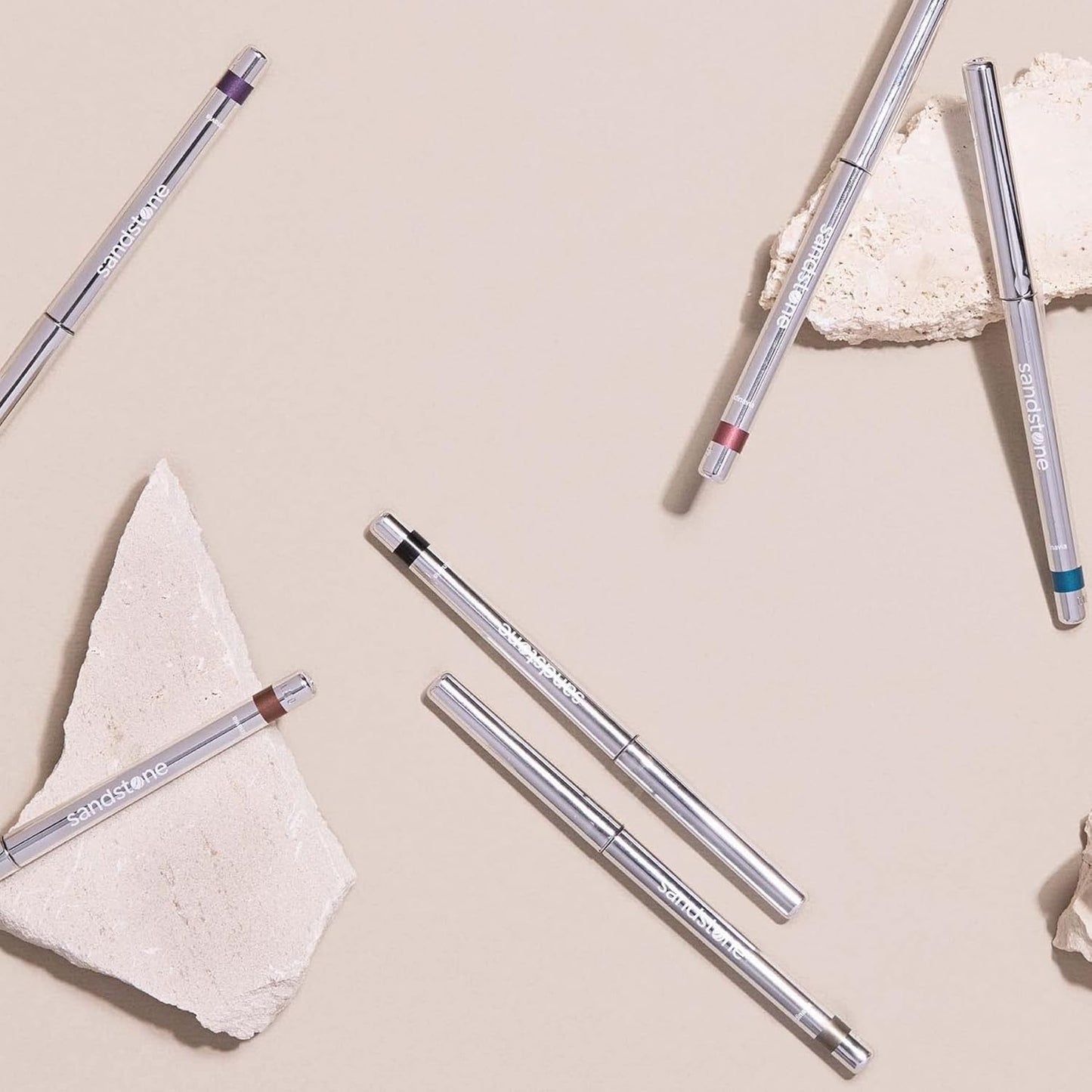 Hypoallergenic Waterproof Eyeliner - Fragrance Free Metallic Eye liner - Vegan and Cruelty Free Eye Pencil - Eyeliner Pencil for Sensitive Eyes (Black)