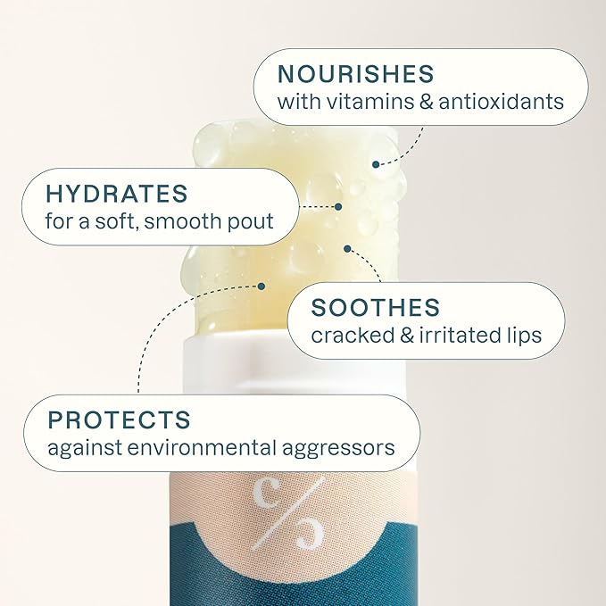 Cliganic Organic Lip Balm 2 pack - Orange Shake