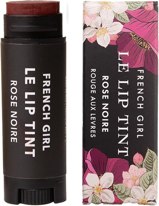 French Girl Le Lip Tint - Moisturizing & Hydrating Lip Balm for Sheer, Buildable Coverage & Shine, Clean Formula, Organic Ingredients, Vegan & Cruelty-Free