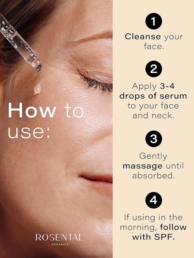 Organics Vitamin C Serum with Caffeine (30ml) – Hydrating Face Serum for Dark Spots, Acne Scars, Wrinkles – Brightening & Anti-Aging Facial Care – Natural Cosmetics – Made in Germany