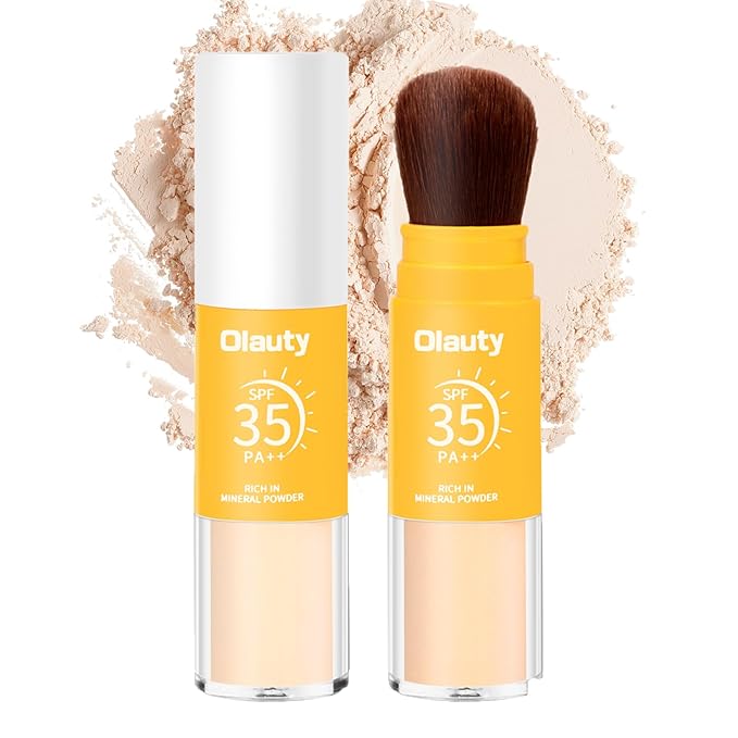 Mineral Setting Powder, Matte Oil Control Mineral Brush Powder for Face, Natural Translucent Loose Setting Powder, Lasting Lightweight Breathable Face Powder for All Skin (Translucet, 8g)