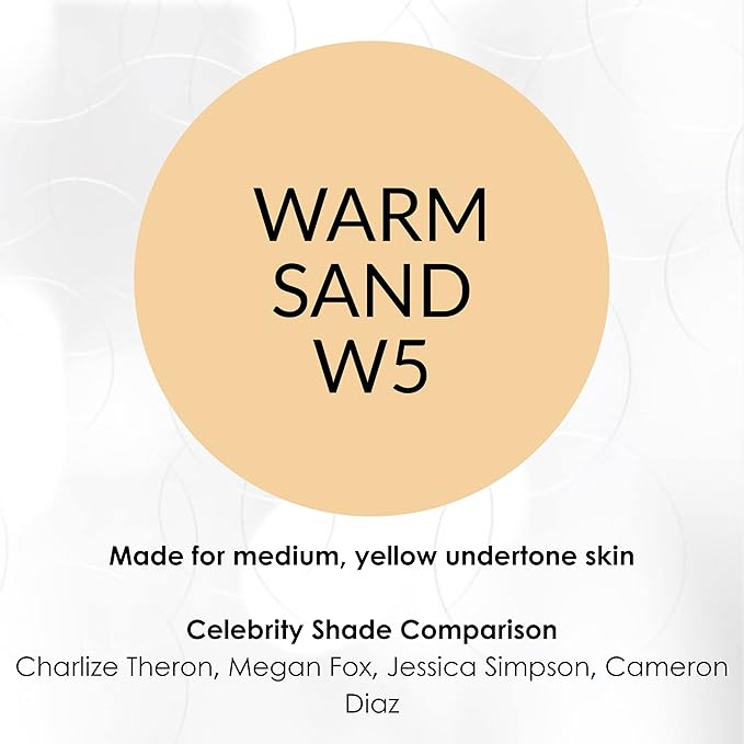 NV BB Perfecting Mist Foundation Buildable Coverage Professional Airbrush Makeup with Plant-based Stem Cell Polypeptides, Vitamins A, D, E and Aloe, 1.5 ounces, Warm Sand