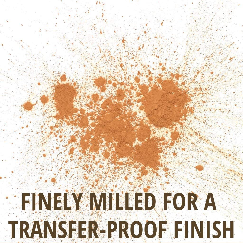 Beauty Bakerie Flour Setting Powder for Foundation, Loose Face Powder Makeup, Perfect for Oily Skin, Long-Lasting Matte Finish, Ideal for Baking and Blurring, 0.5oz, Almond (Chestnut)