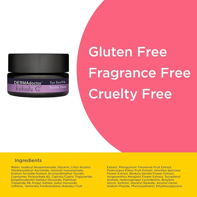 DERMAdoctor Kakadu C Eye Souffle, 0.5 Fl Oz