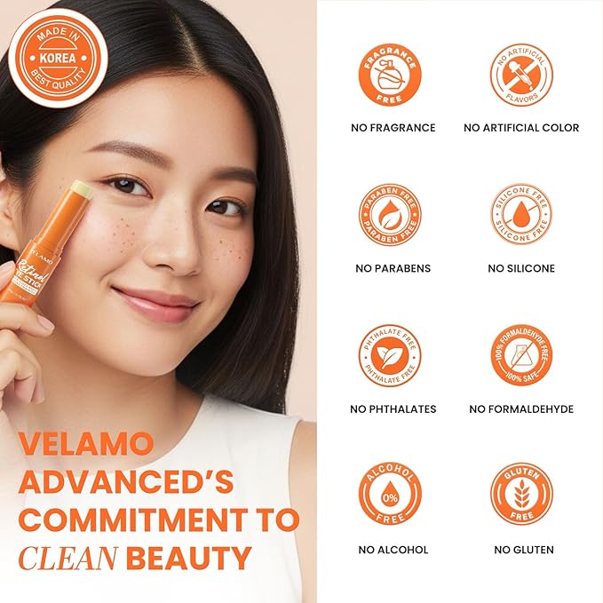 VELAMO ADVANCED Retinol Eye Balm Stick: Made in Korea, Upgraded 8-IN-1 Formula with Collagen, Niacinamide & Peptides – Under Eye Cream for Dark Circles, Puffiness & Wrinkles, 0.35oz/10g