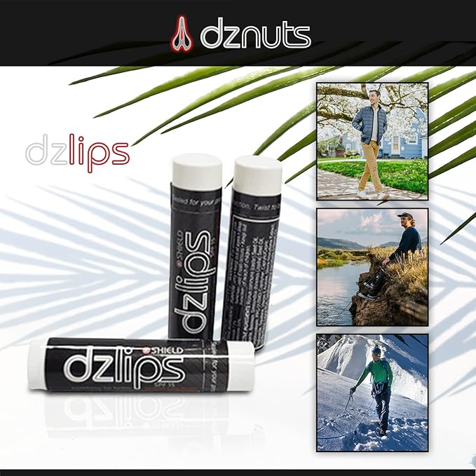 dznuts DZ Lips Care - Lip Repair, Protectant, Moisturizing Balm, 1 Pack