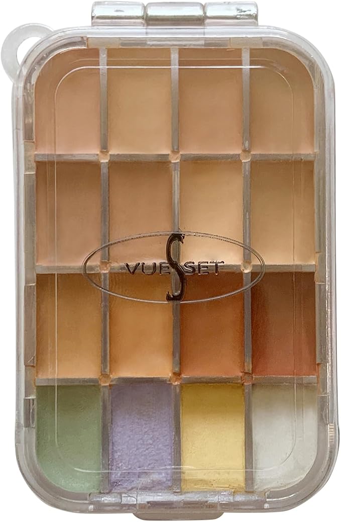 Bella - 16 Sections small Empty lipstick palette depotting makeup container