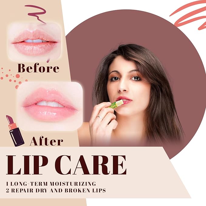 Lip Balm Variety Pack - 9 Delicious Flavors - Natural Lip Balm in Bulk with Vitamin E and Coconut Oil - Moisturizing, Soothing, and Repairing Dry and Chapped Lips