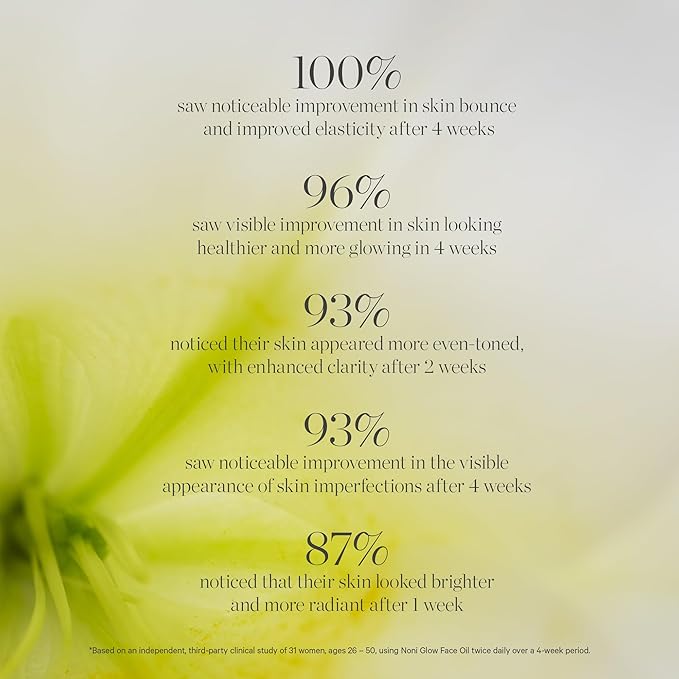 KORA Organics Noni Glow Hydrating Face Oil for Women with Rosehip, Gua Sha Oil, Certified Organic, Cruelty Free, 1.69 fl oz