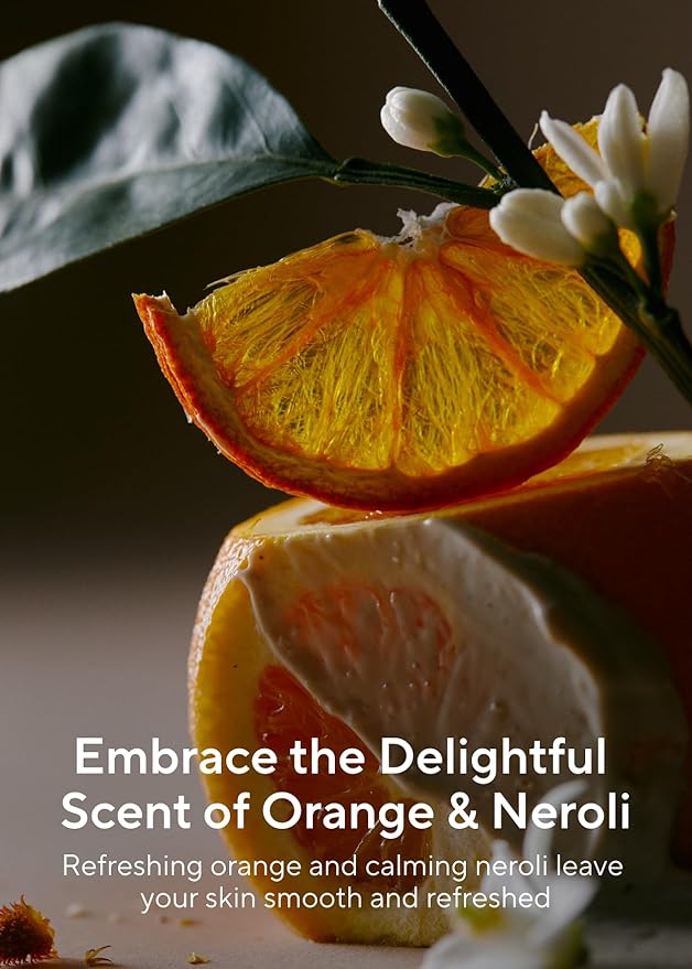 AROMATICA Glow Vita Goodnight Cream Orange & Neroli 3.1fl oz/90g - Night Cream Moisturizer For Face & Neck | Anti Aging Wrinkle Cream with Vitamin C, 5% Niacinamide