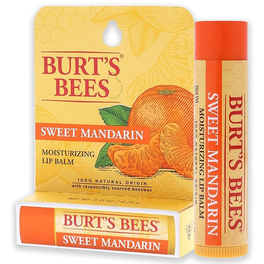 8 Pack Burt's Bees Sweet Mandarin Lip Balm