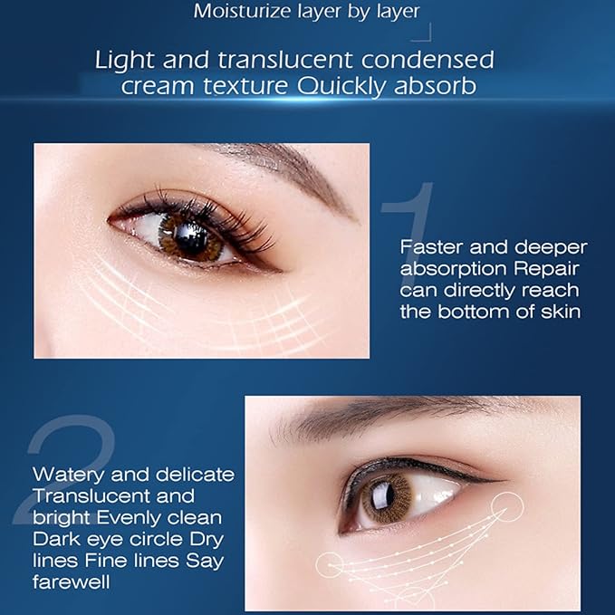 Argan Oil Eye Essence Hyaluronic Acid Anti-Wrinkle Anti-Aging Remove Eyes Pouch 25ml/0.88fl.oz