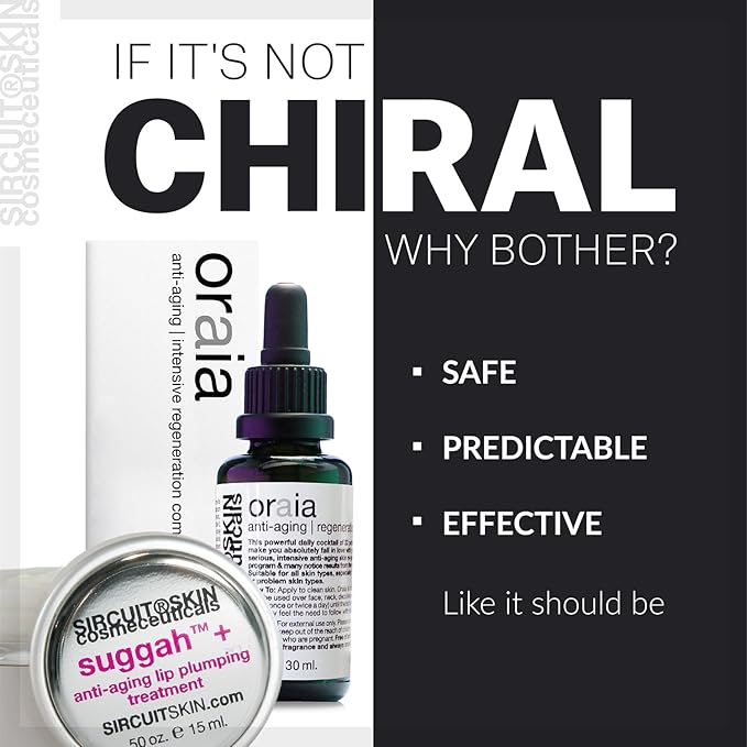 Sircuit Skin SUGGAH+ Anti-Aging Lip Plumping Treatment - Hydrating Lip Plumper with Shea Butter, Jojoba Oil, Cocoa Seed Butter - Lip Moisturizer Helps Soften and Smooth Lips (0.5 oz)