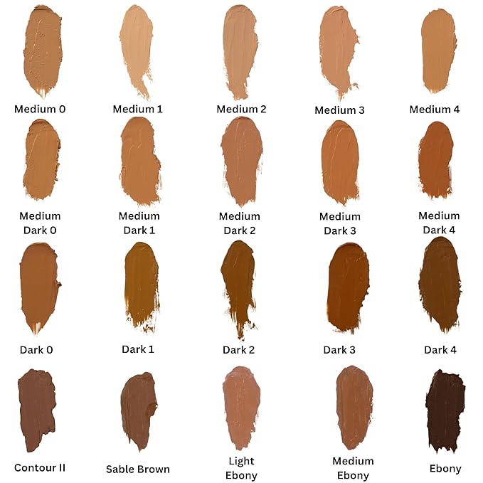 Mehron Makeup CreamBlend Stick | Face Paint, Body Paint, & Foundation Cream Makeup | Body Paint Stick Perfect for Halloween .75 oz (21 g) (Medium Dark 1)