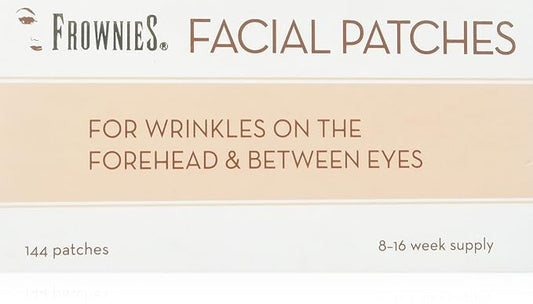 Frownies (FBE) Forehead & Between Eyes, 144 Patches (3) pack