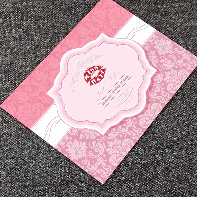 Makeup Mixing Palette, 6x4inch Stainless Steel Makeup Palette 3-well Nail-art Cosmetic Artist Mixing Palette with Makeup Spatula, Stocking Stuffers Christmas Gifts for Women