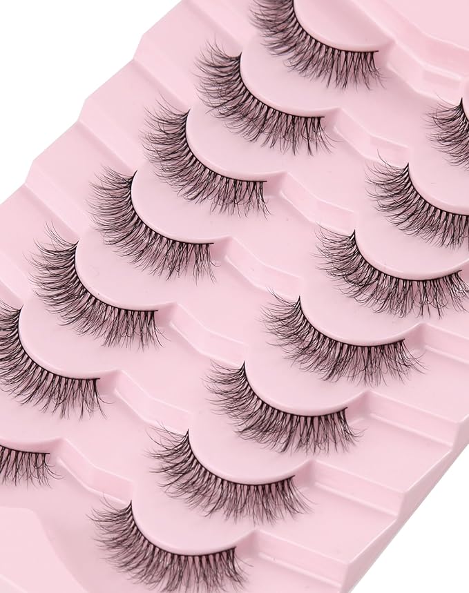 Lashes Wispy False Eyelashes Mink Lashes Natural Lashes Fake Lashes Strip Lashes Cat Eye Lashes Natural Eyelashes UP9