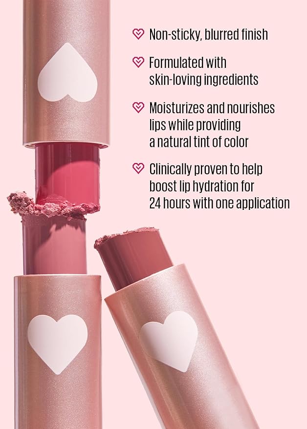 Kaja Love Blur Lip Balm - 03 Tangy Love | Soft & Comfort Semi-Matte Blurring Daily Color Lip Balm | Shea Butter, Avocado Oil, Citrus Unshiu Peel Extract, Vitamin E Infused |4g / 0.14oz.