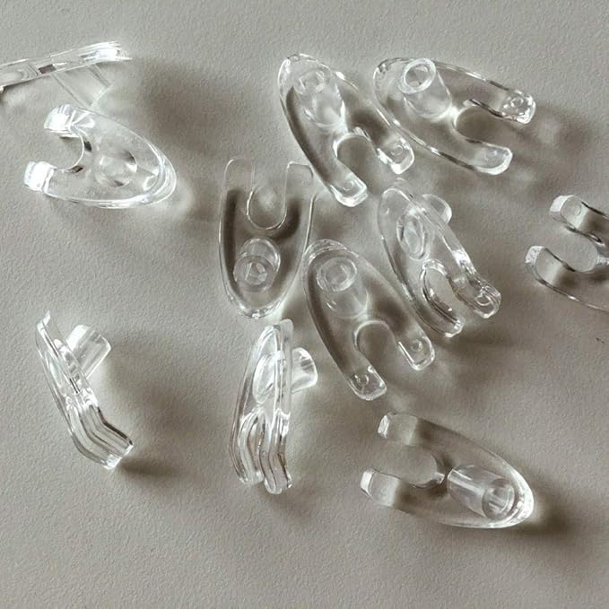 Accessory Disposable Desinfection Parts for Beauty Tool Mesogun Meso Device(20pcs Clear Feet)