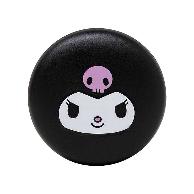 The Crème Shop x Kuromi Macaron Lip Balm - Raspberry Cream Puff