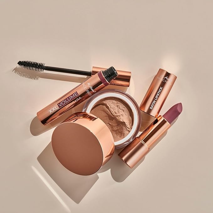 M. Asam Magic Finish Satin Blush Dark Honey & Nude Flush (0.14 Oz) – Make-Up Powder Blush For A Fresh & Radiant Look With Hyaluronic Acid & Ultra-Fine Color Pigments For Fuller Looking Cheeks