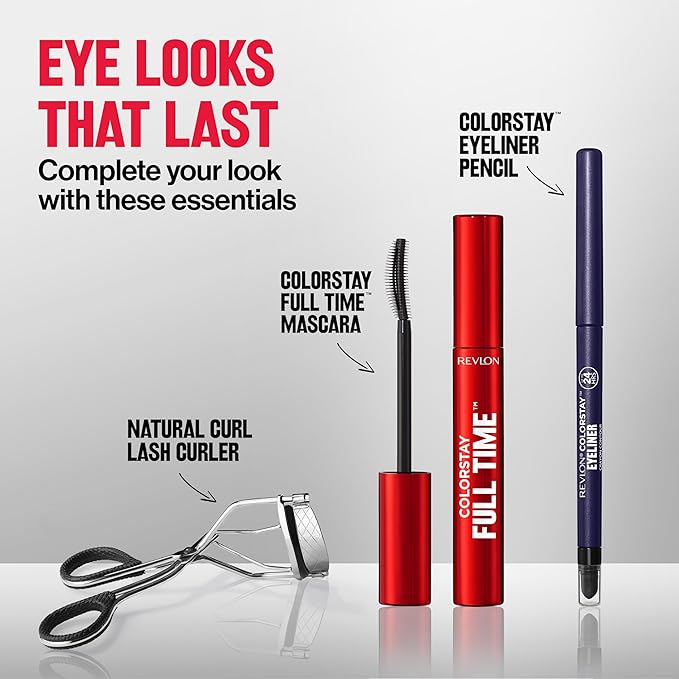 REVLON ColorStay Pencil Waterproof Eyeliner, Smudge-Proof, Eye Makeup with Built-In Sharpener, 214 Grape, 0.01 oz