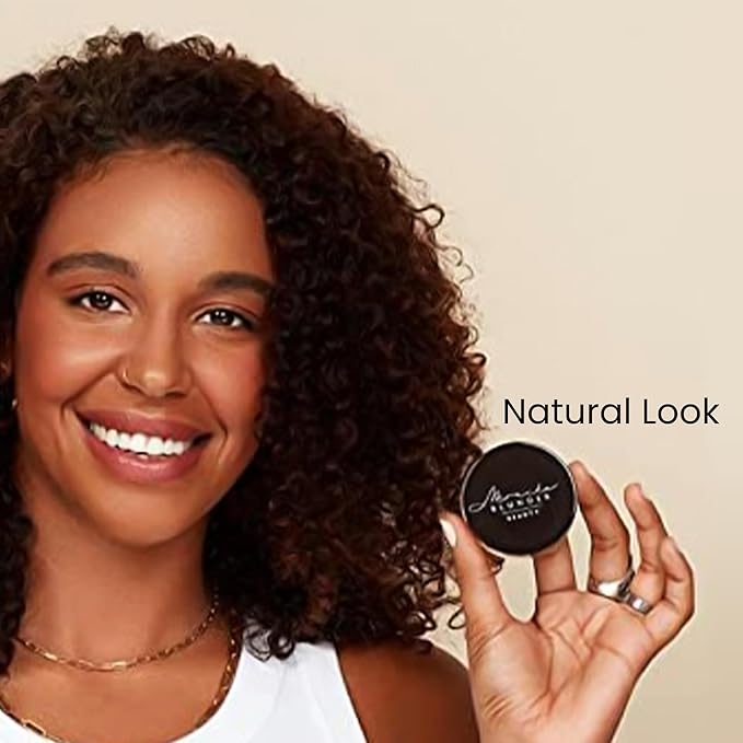 Monika Blunder Beauty - Blunder Cover Foundation/Concealer - Shade: 5 - Fünf - Medium/Deep, Warm Golden Undertones - Clean Beauty, All-In-One, Cruelty-Free, Fragrance-Free, Vegan - 0.62 oz