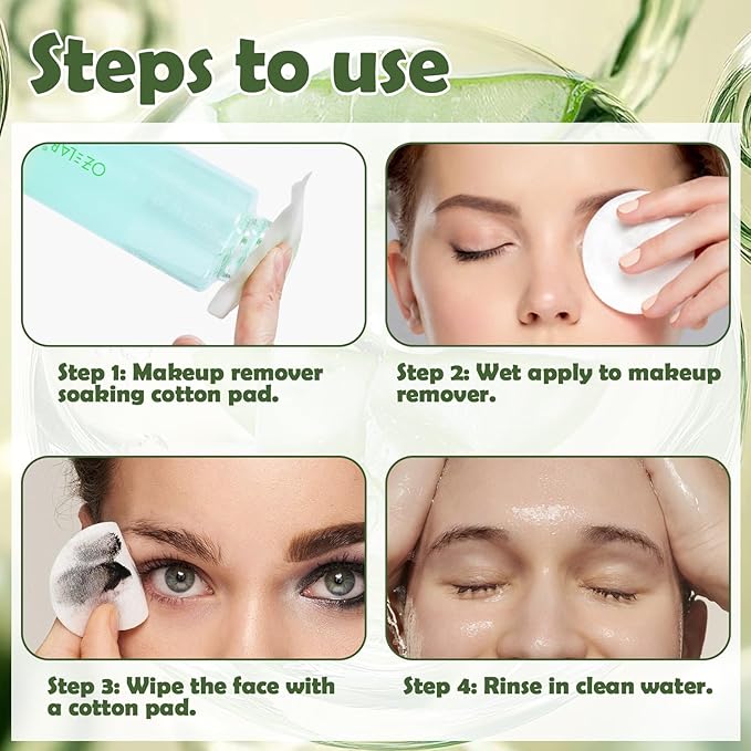 Total Takeoff Waterproof Makeup Remover – Dual-Phase Oil & Water Formula, Removes Eye & Lip Makeup, Gentle for Sensitive Skin, Aloe & Argan Oil, No-Rinse, 3.4 fl oz/100ml