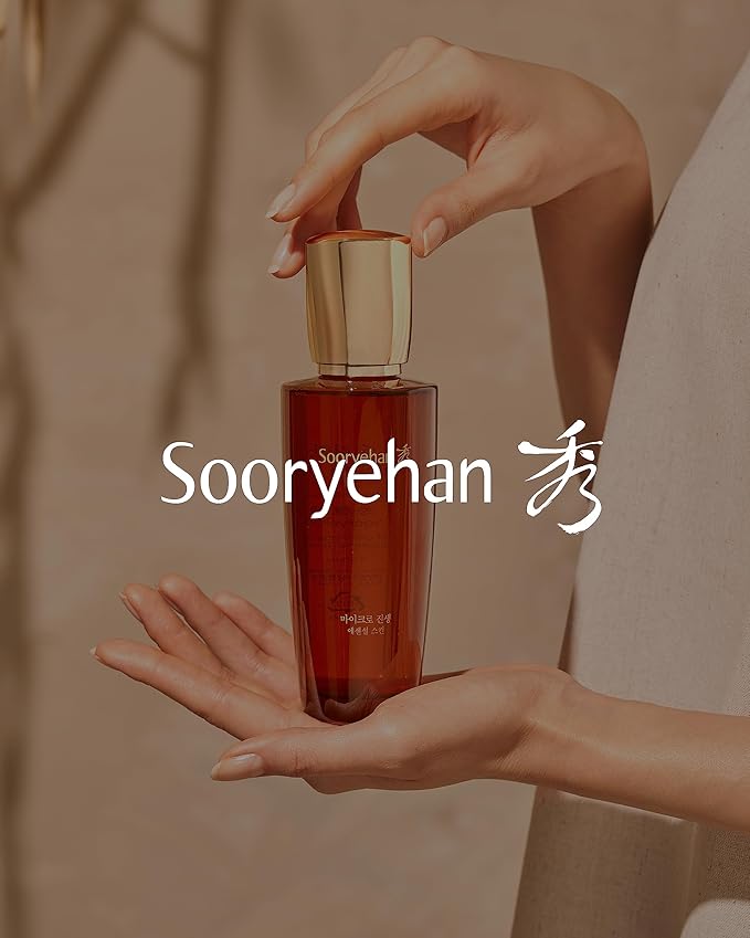 SOORYEHAN Micro Ginseng Essential Skincare Special Set (540 ml/18.26 fl oz) - Wrinkles/Fine Lines, Skin Elasticity & Intensive Hydration. Amino Acids & Ginsenocide