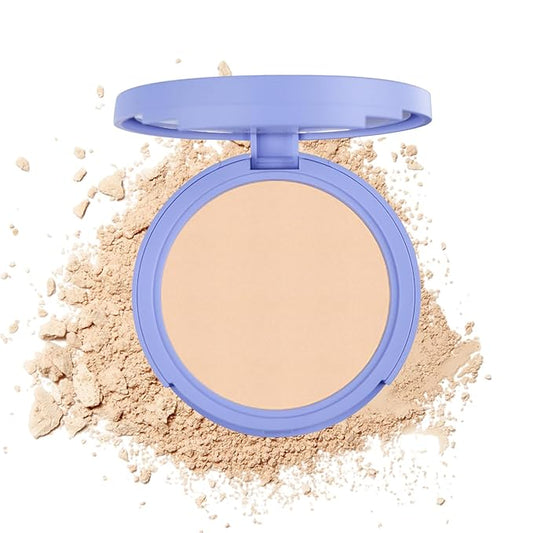 Oil Control Face Powder, Matte Smooth Setting Powder, Waterproof Long-Lasting Setting Powder, Perfect Lightweight Face Makeup For Soft Focus Finish, Minimizes Fine Lines And Pores (Classic Ivory)