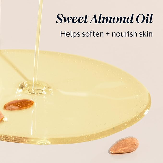 L'OCCITANE Supple Skin System: Hydrate & Soften, Almond Oil Infused Trio Featuring Almond Supple Skin Oil, Almond Shower Oil, and Almond Delicious Hand & Nail Care Lotion, Bath and Body Gift Set