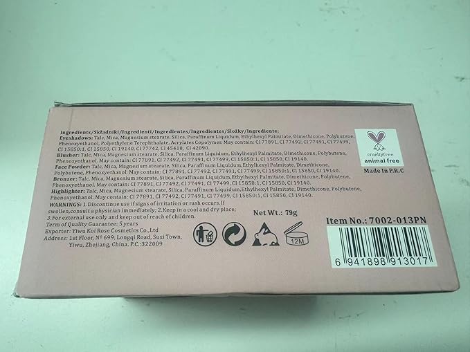 All in One Makeup Kit,Makeup Palette Includes 30 Color Eyeshadow, 2 Color Highlighter，2 Color Pressed Powder，2 Color Blusher，2 Pcs lip gloss，1 Pcs Eyepencil, Mirror,Makeup Gift Set for Women (017Y)